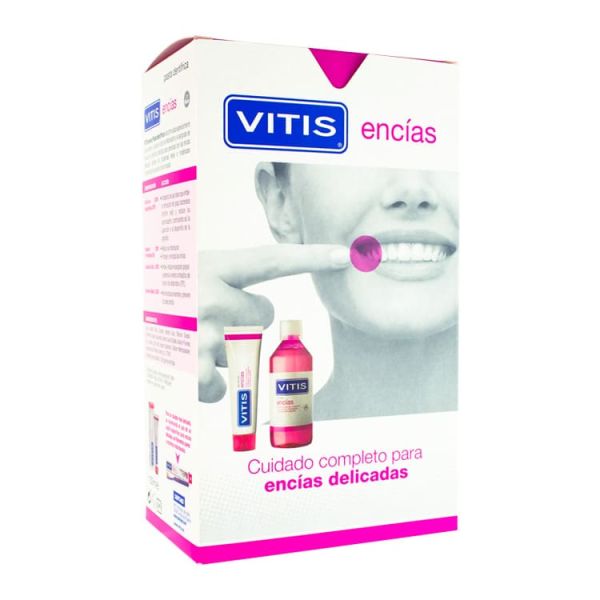 VITIS ENCIAS PASTA DENTIFRICA Y COLUTORIO PACK