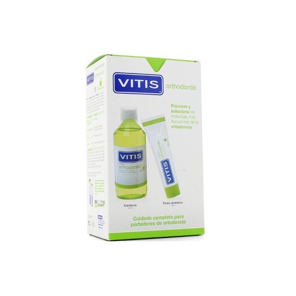 VITIS ORTHODONTIC PASTA DENTIFRICA Y COLUTORIO P