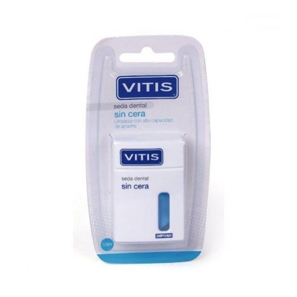 SEDA DENTAL SIN CERA VITIS 50 M