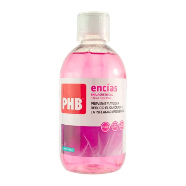 PHB ENCIAS ENJUAGUE BUCAL 500 ML