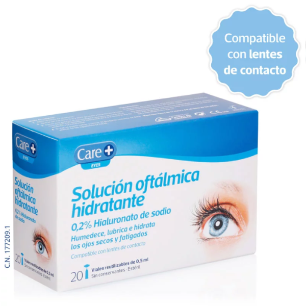 CARE SOLUCION OFTALMICA HIDRATANTE 0.2 HIALUR