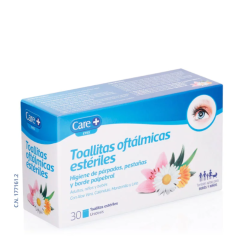 CARE STADA TOALLITAS OFTALMICAS ESTERILES 30