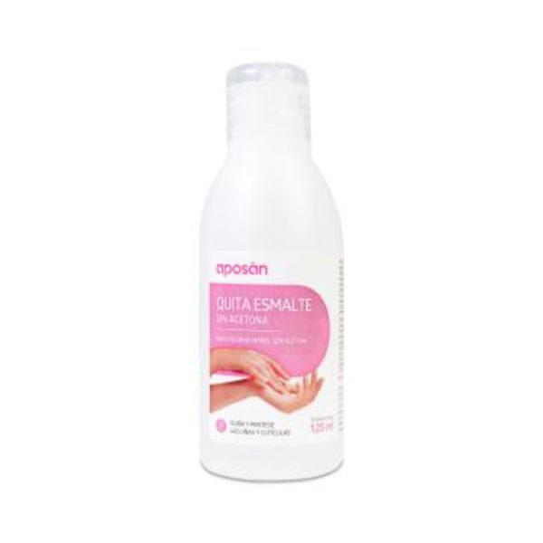 APOSAN QUITAESMALTE SIN ACETONA 1 ENVASE 125 ML