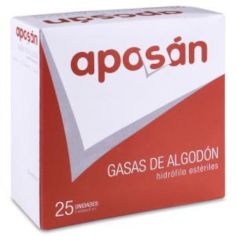 GASA ESTERIL ALGODON HIDROFILO COMPRESAS APOSAN