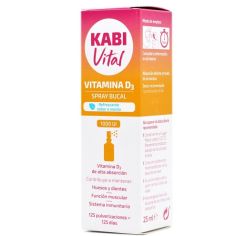 KABIVITAL VITAMINA D3 1000 UI SPRAY BUCAL MENTA