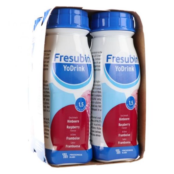 FRESUBIN YODRINK FRAMBUESA 4 X 200 ML