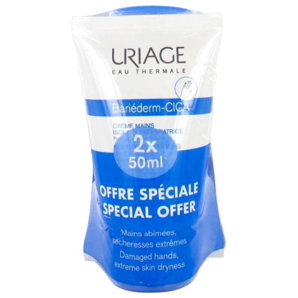 URIAGE BARIEDERM CREME MAINS  DUPLO