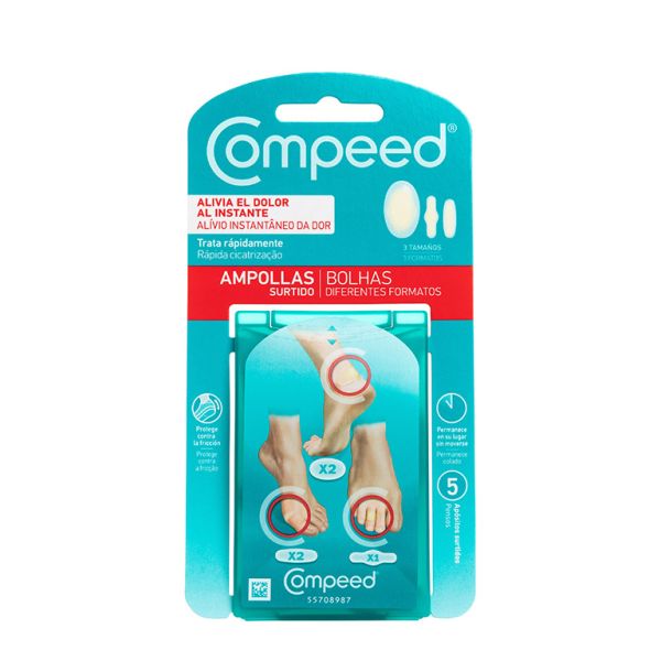 COMPEED AMPOLLAS  SURTIDO 5 U