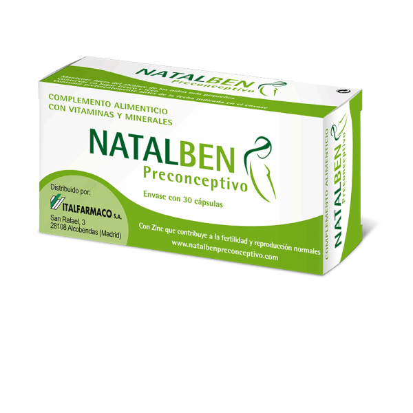 NATALBEN PRECONCEPTIVO 30 CAPS