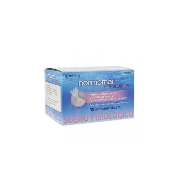 NORMOMAR SUERO FISIOLOGICO 5 ML 30 MONODOSIS