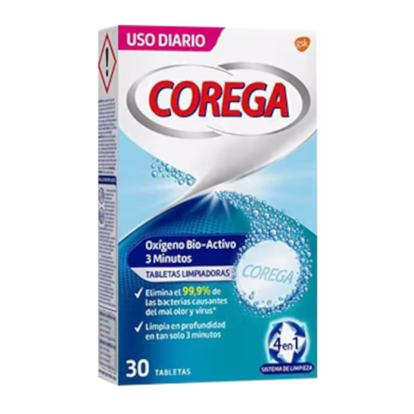 COREGA 3 MINUTOS LIMPIEZA PROTESIS DENTAL 66