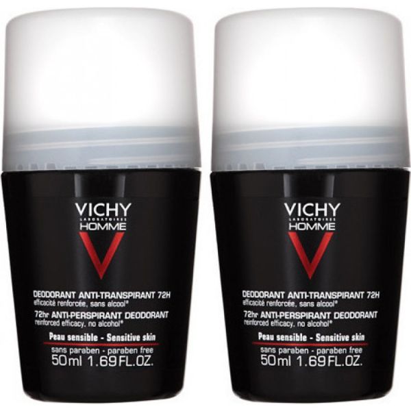 VICHY DESODORANTE ANTITRANSPIRANTE 72H3 2 UNI
