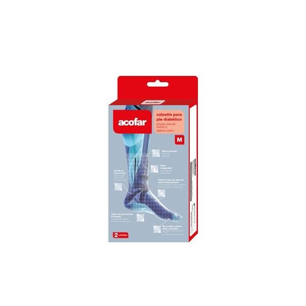 CALCETIN PIE DIABETICO ACOFAR T-M