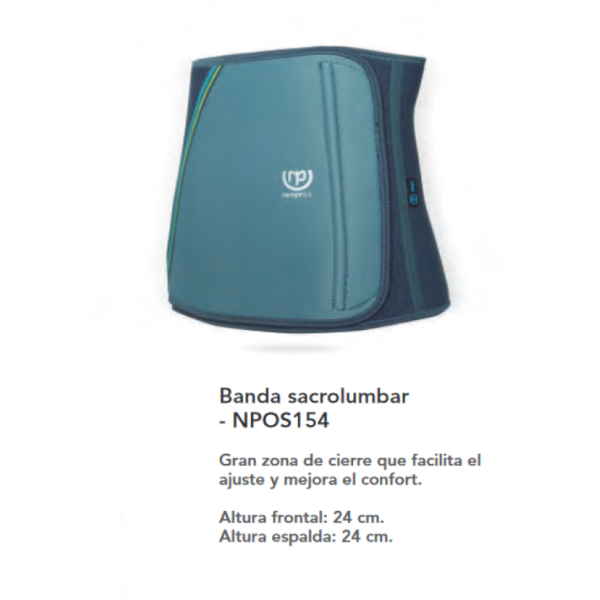 BANDA SACROLUMBAR PRIM NEOPRAIR ONE SIZE