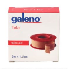 ESPARADRAPO GALENO TELA PIEL 5 M X 1,5 CM