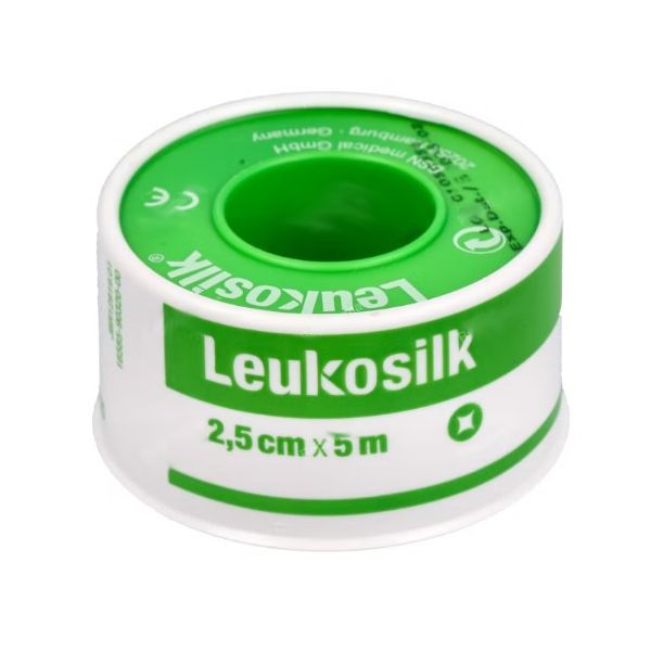 ESPARADRAPO HIPOALERGICO LEUKOSILK 5 X 2,5 CM