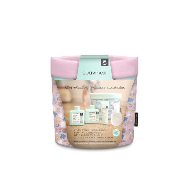 SUAVINEX ORGANIZADOR BEBE PRIMEROS CUIDADOS ROSA