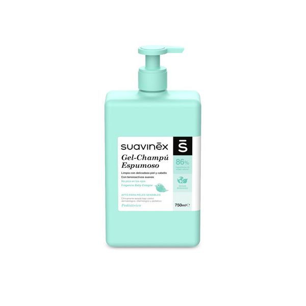 SUAVINEX PEDIATRIC GEL CHAMPU ESPUMOSO 750 ML