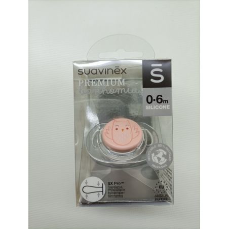 SUAVINEX CHUPETE PP TET FISIO 0-6M SILICONA