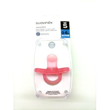 CHUPETE TETINA SILICONA SUAVINEX TODOSILICONA 0-