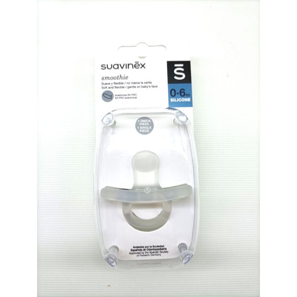 CHUPETE TETINA SILICONA SUAVINEX TODOSILICONA 0-