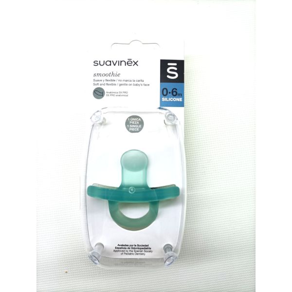 CHUPETE TETINA SILICONA SUAVINEX TODOSILICONA 0-