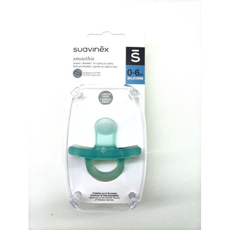 CHUPETE TETINA SILICONA SUAVINEX TODOSILICONA 0-