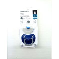 CHUPETE SILICONA T ANATOMICA SUAVINEX NOCHE 0- 6