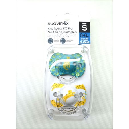 CHUPETE SILICONA FISIOLOGICO SUAVINEX 0 - 6 MESE