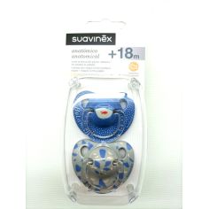 CHUPETE LATEX T ANATOMICA SUAVINEX  12 M 2 U