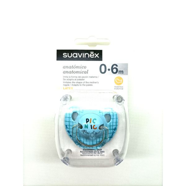 CHUPETE SUAVINEX T ANATOMICA 0- 6 MESE