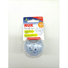 CHUPETE SILICONA NUKF FREESTYLE NIGHT 0-6 M 1 U