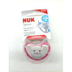 CHUPETE SILICONA NUK SPACE 6-18 M 1 U