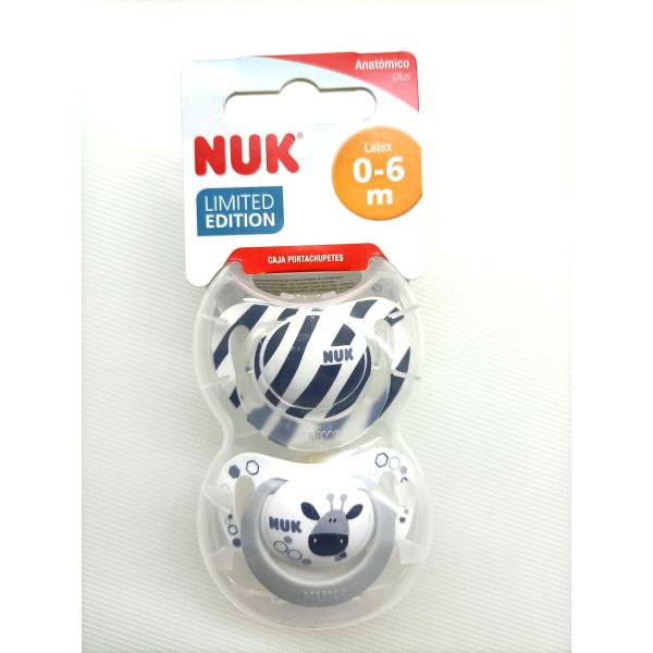 CHUPETE LATEX ANATOMICO NUK GENIUS PACIFIER BABY