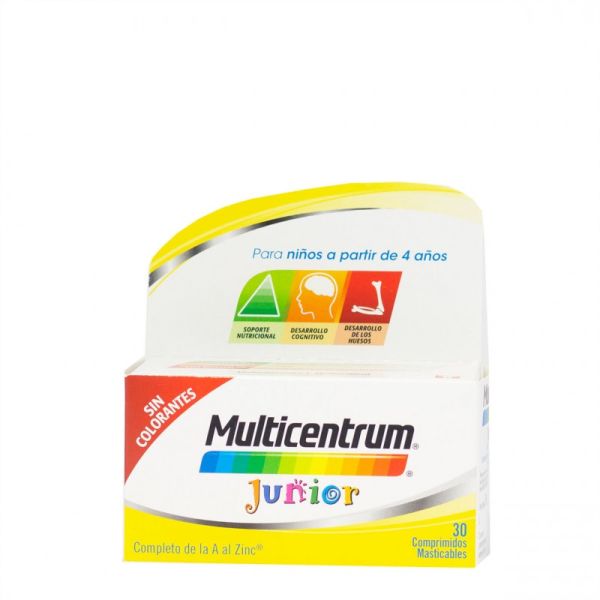 MULTICENTRUM JUNIOR 30 COMP FRAMBUESA/