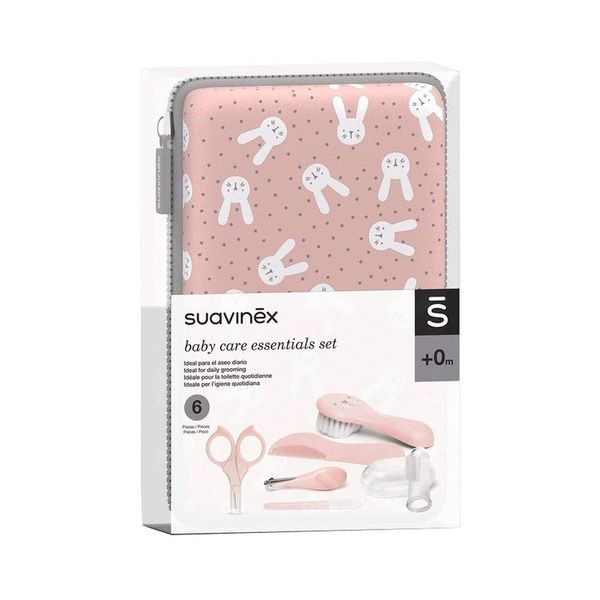 SET MANICURA SUAVINEX ROSA