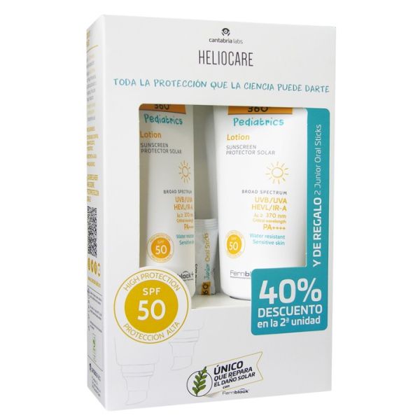 PACK HELIOCARE 360º SPF 50 PED LOTIO PRO 2º -40
