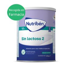 NUTRIBEN SIN LACTOSA 2 400 G LATA NEUTRO