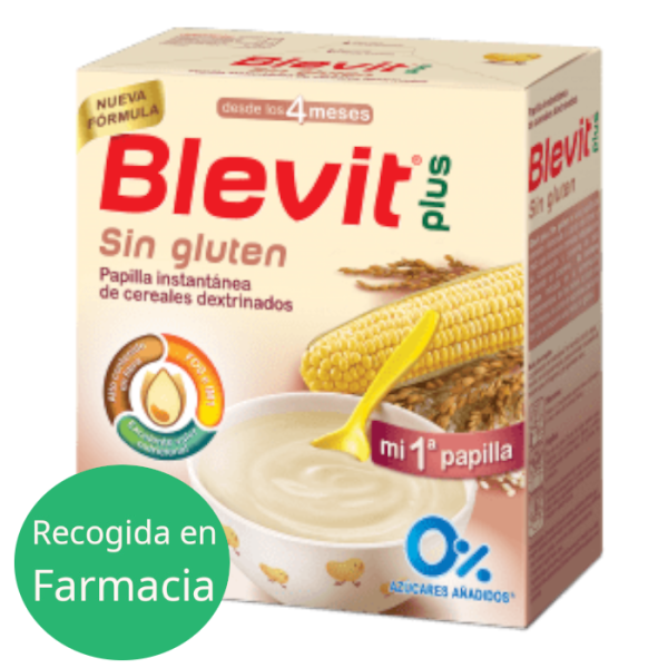 BLEVIT PLUS SIN GLUTEN PARA BIBERON 600 G