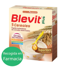 BLEVIT PLUS SUPERFIBRA PAPILLA 5 CEREALES 700 G