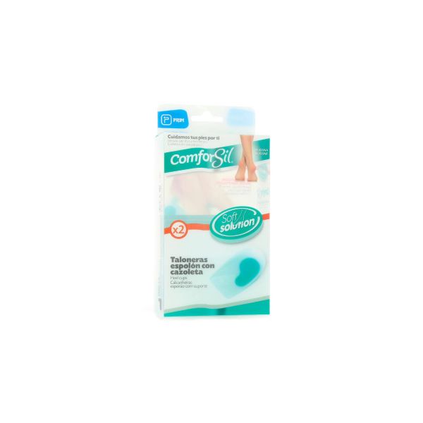 TALONERA CON CAZOLETA PARA ESPOLON COMFORSIL SIL