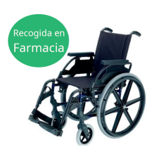 SILLA DE RUEDAS MACIZA BREEZY90 RUEDA600 ANCHO42