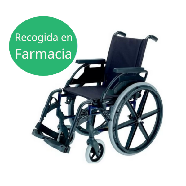 SILLA DE RUEDAS MACIZA BREEZY90 RUEDA600 ANCHO42