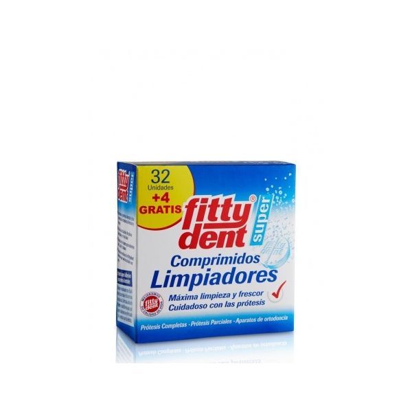 FITTYDENT SUPER COMPRIMIDOS LIMPIEZA PROTESIS DE
