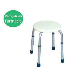 ASIENTO BAÑO SIN RESPALDO REDONDO