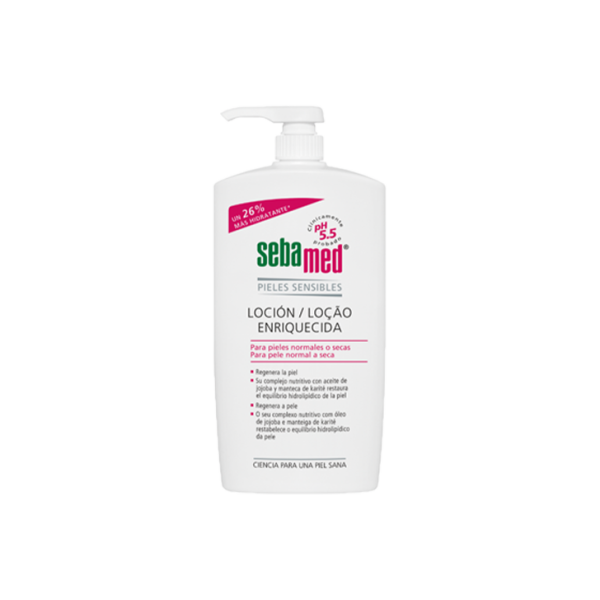 SEBAMED LOCION ENRIQUECIDA 1 ENVASE 400 ML