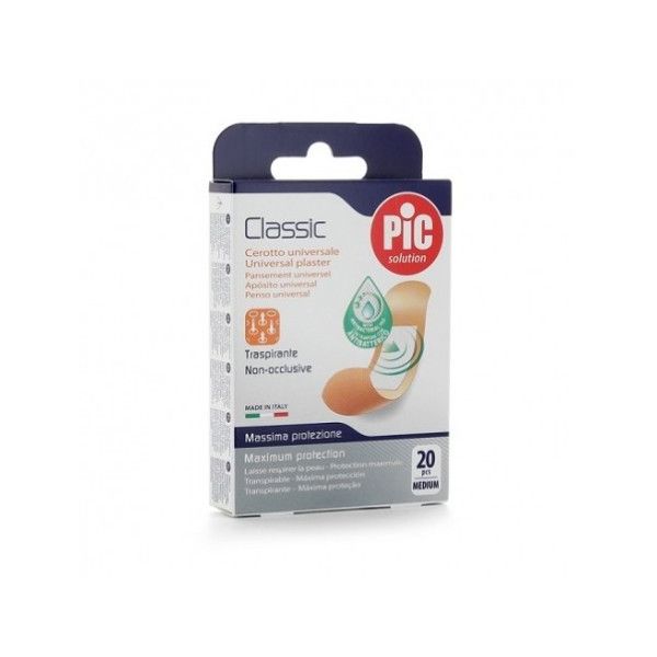 PIC CLASSIC CON BACTERICIDA APOSITO ADHESIVO 19X