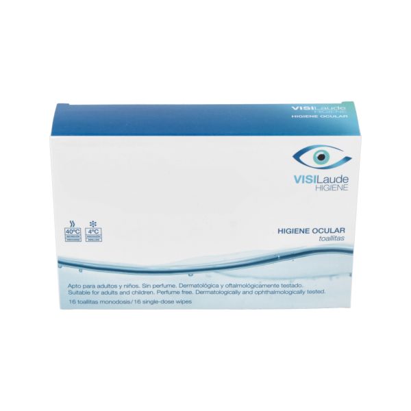 VISILAUDE  OCULAR TOALLITAS DE HIGIENE 16 U