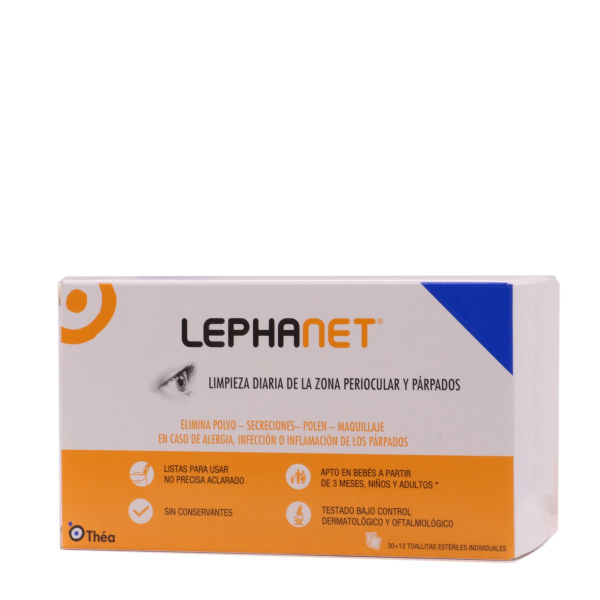 LEPHANET 30 TOALLITAS ESTERILES