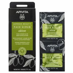 APIVITA EXPRESS BEAUTY EXFOLI PROFU OLIVE 2X8 ML
